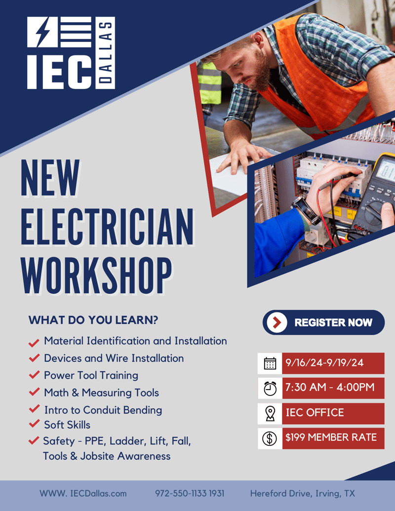 New Electrician Workshop_September 16-19